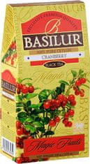 Basilur Cejlonský černý čaj brusinka. 100g. Magic Fruits Black Cranberry 