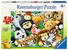 Ravensburger Puzzle Plyšáci 35 dílků