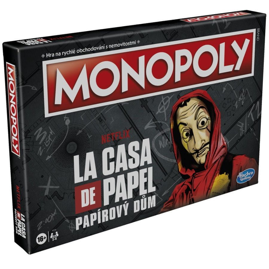 Hasbro Monopoly Papírový dům CZ