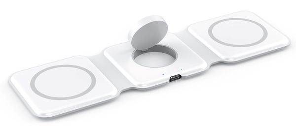 bezdrôtová nabíjačka Spello by Epico výkonná maximálny výkon 15 W Apple iPhone Airpods Apple Watch ostatné mobilný telefón