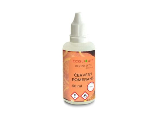Ecoliquid ANTIVIRAL dezinfekce na ruce - viry, bakterie, plísně 50 ml kapátko Vůně: bez aroma