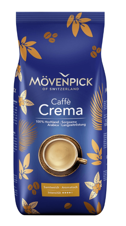 Levně Mövenpick zrnková káva Café Crema 1 kg