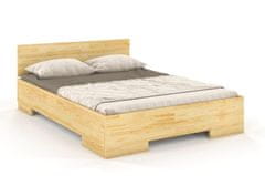 eoshop Dřevěná postel SPECTRUM Maxi & Long, delší o 20cm, borovice (Rozměr: 140x220 cm, Barva: Přírodní)