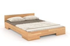 eoshop Dřevěná postel SPECTRUM Niskie, buk (Rozměr: 200x200 cm, Barva: Přírodní)