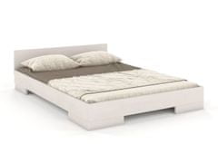 eoshop Dřevěná postel SPECTRUM Niskie, buk (Rozměr: 200x200 cm, Barva: Bílá)