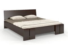 eoshop Dřevěná postel VESTRE Maxi, buk (Rozměr: 140x200 cm, Barva: Palisander)