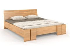 eoshop Dřevěná postel VESTRE Maxi, buk (Rozměr: 160x200 cm, Barva: Přírodní)