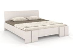 eoshop Dřevěná postel VESTRE Maxi, buk (Rozměr: 140x200 cm, Barva: Bílá)