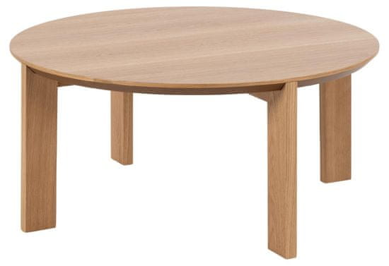 Design Scandinavia Konferenční stolek Maxime, 90 cm, dub