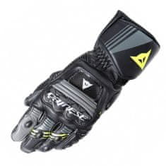 Dainese DRUID 4 sportovní rukavice šedé/černé/fluo-žluté vel.XL