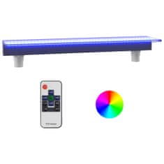 Petromila Přelivový vodopád s RGB LED osvětlením akryl 90 cm