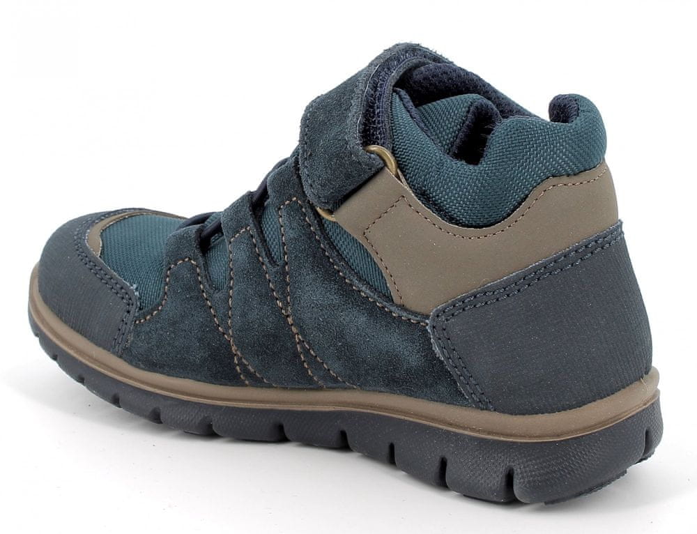 Primigi chlapecká kotníčková outdoorová obuv s Goretex membránou 2887511 tmavě modrá 34