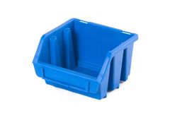 PATROL box plastový Ergobox 1 pro závěsné lišty, modrý, rozměr 116 x 112 x 75 mm