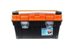 PATROL kufr na nářadí Triumf MAX One, profi, 595x345x355 mm, černo-oranžový