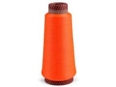 INTEREST Nit elastická pro 5000 m - Barva oranžová reflexní.