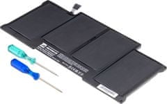 Baterie T6 Power pro Apple MacBook Air 13" A1466 Mid 2012, Li-Poly, 7,6 V, 7150 mAh (54 Wh), černá