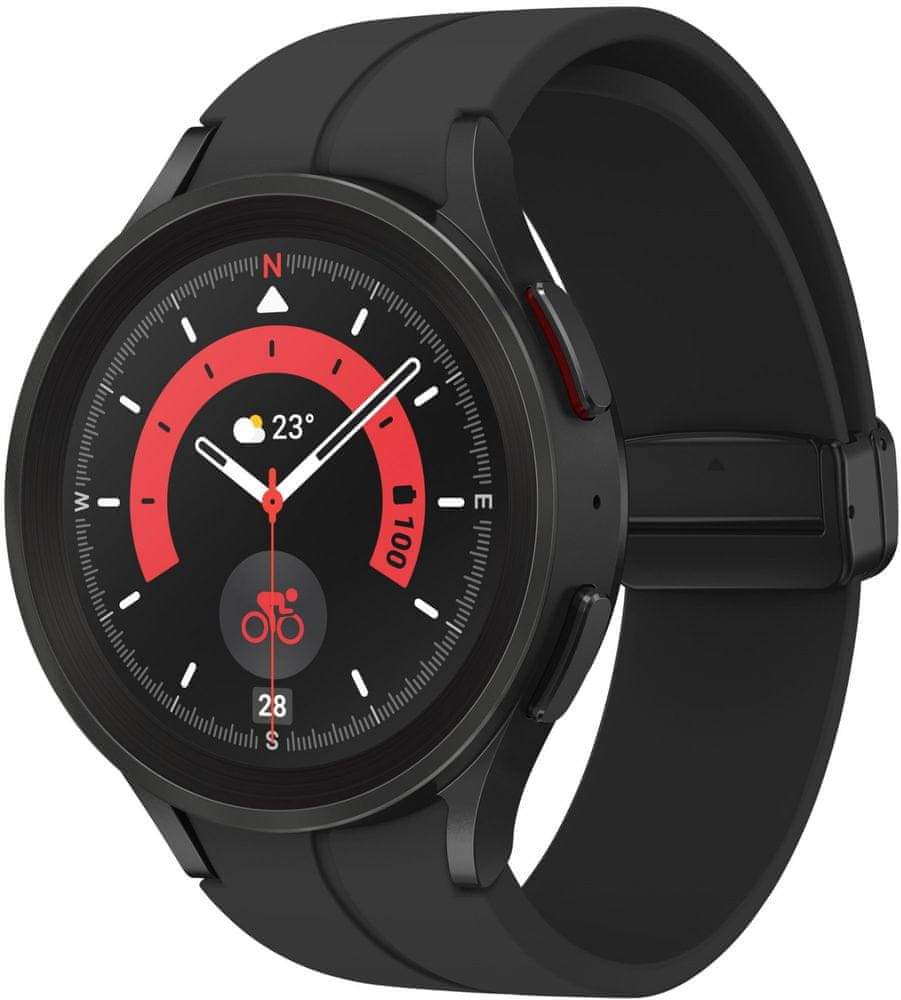 Samsung Galaxy Watch5 Pro 45mm, Black Titanium - rozbaleno