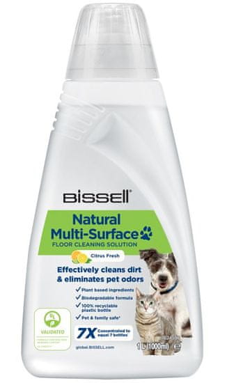 Bissell čisticí přípravek Natural Multi-Surface Pet 1L 3122