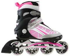 No Fear - Fitness Skates Ladies – Black/Pink/Whit - 3