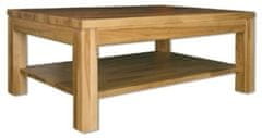 eoshop Konferenční stůl ST171 S120 masiv buk - šířka desky 2,5 cm (Barva dřeva: Ořech)