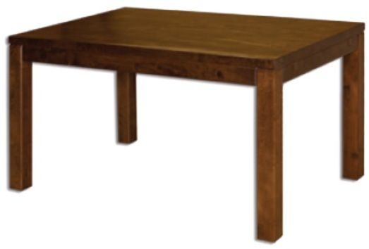 eoshop Jídelní stůl ST172 s160 masiv buk, šířka desky 4 cm, 1 křídlo (Barva dřeva: Buk přírodní, Hrana stolu: S3)