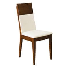eoshop Čalouněná jídelní židle KT171, buk (Potah: Ekokůže, Barva dřeva: Cherry)