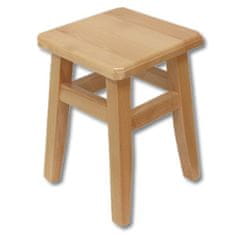 eoshop Dřevěná stolička KT251, v29, buk (Barva dřeva: Přírodní (lakovaná))