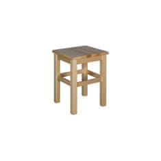 eoshop Dřevěná stolička KT258, v45, borovice (Barva dřeva: Olše)