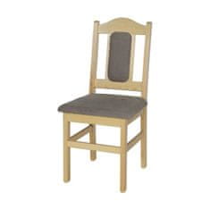 eoshop Čalouněná židle KT102, borovice (Potah: T23, Barva dřeva: Dub)
