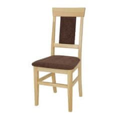 eoshop Čalouněná židle KT118, borovice (Potah: T16, Barva dřeva: Dub)