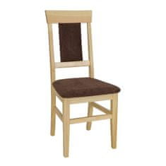 eoshop Čalouněná židle KT118, borovice (Potah: T16, Barva dřeva: Dub)