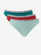 Tommy Hilfiger Sada tří kalhotek ve světle modré, červené a zelené barvě Tommy Hilfiger Underwear S