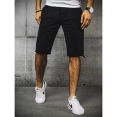 Dstreet Pánské jeansové kraťasy černé sx1430 s29