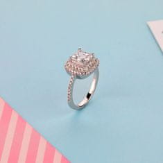 Emporial stříbrný rhodiovaný prsten Elegantní třpyt MA-R0573 Velikost: 6 (EU: 51-53)