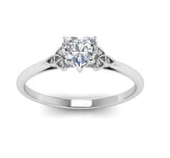 Emporial stříbrný prsten Čisté srdce MA-R0530-SILVER Velikost: 9 (EU: 59-60)