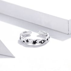 Emporial stříbrný prsten Záhadný vesmír SCR678 Velikost: Univerzální 52-60 mm