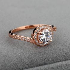 Emporial prsten Elegance 14k růžové zlato MA-M3622-ROSEGOLD Velikost: 5 (EU: 49-50)
