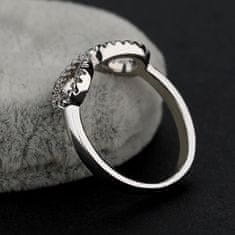 Emporial stříbrný rhodiovaný prsten Nekonečno MBR0005 Velikost: 6 (EU: 51-53)