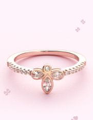 Emporial Royal Fashion prsten Čtyřlístek Rose gold 14k růžové zlato ATH-R15-ROSEGOLD Velikost: 8 (EU: 57-58)