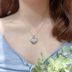 Emporial stříbrný rhodiovaný náhrdelník Máma HA-YJXZ315-SILVER