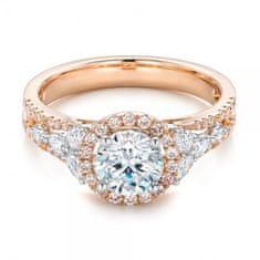 Emporial pozlacený prsten Elegance 14k růžové zlato MA-R0423 Velikost: 10 (EU: 61-63)