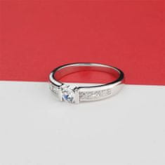 Emporial stříbrný rhodiovaný prsten Čistá elegance MA-MR1000-SILVER Velikost: 5 (EU: 49-50)