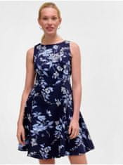 Orsay Tmavě modré květované šaty ORSAY M