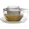 Šálek na čaj s podšálkem, pokličkou a sítkem Tea Time 300 ml