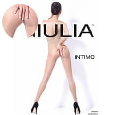 Giulia dámské elastické letní punčocháče s otevřeným klínkem INTIMO 20 DEN, S/36, hladké