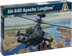 Italeri  Model Kit vrtulník 0080 - AH-64 D APACHE LONGBOW (1:72)