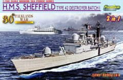 Dragon  Model Kit loď 7133 - HMS SHEFFIELD (FALKLANDS WAR) (1:700)