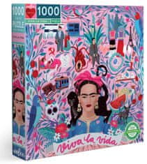 eeBoo Čtvercové puzzle Viva la vida 1000 dílků