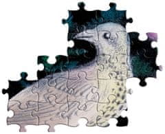 eeBoo Čtvercové puzzle Ptáci v kapradí 1000 dílků