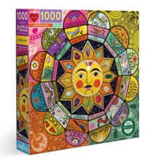 eeBoo Čtvercové puzzle Astrologie 1000 dílků